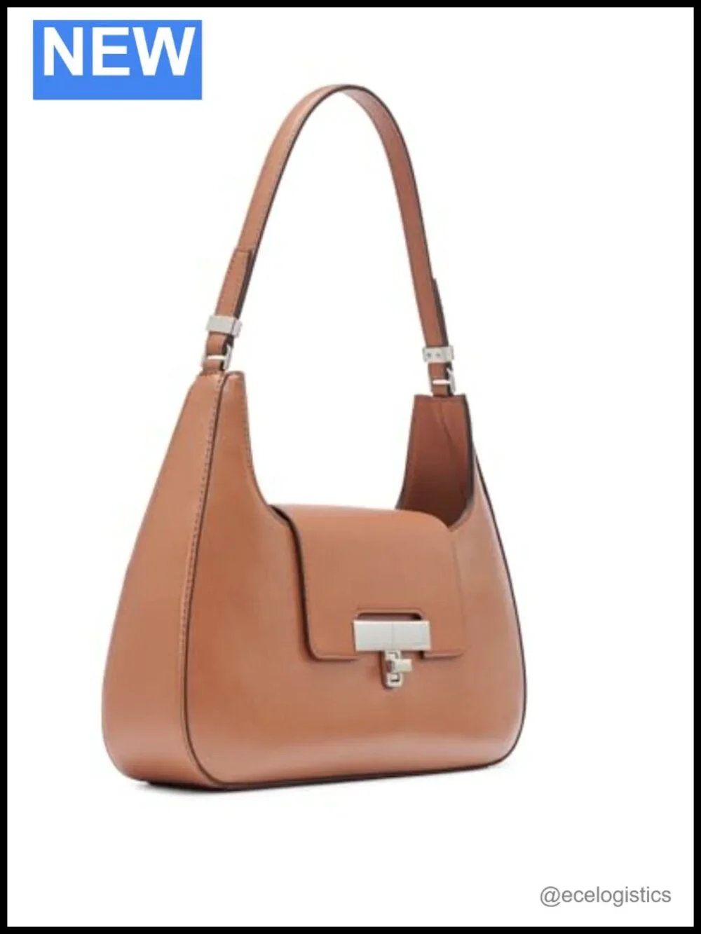Vegan Leather Shoulder Bag with Pockets for Women Everyday Handbag